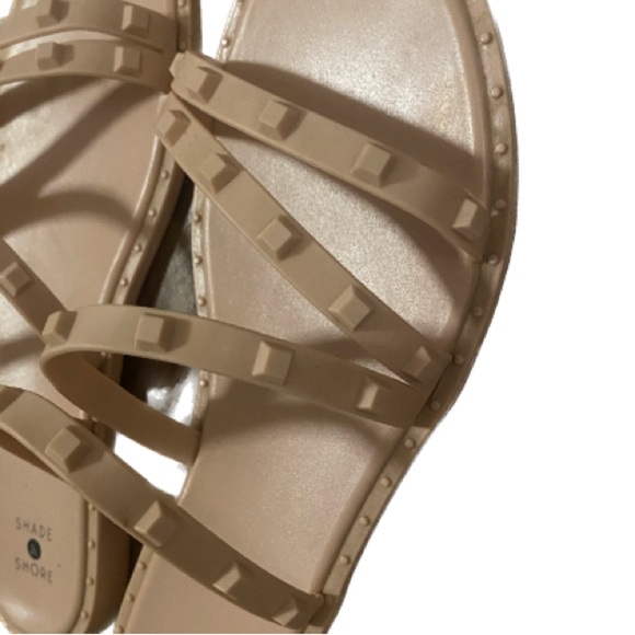 Shade & Shore Women’s Size 9 Slip-On Strappy Sandals - Picture 2 of 2
